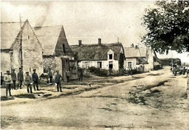 1917 -Route de Pierrepont - Gizy