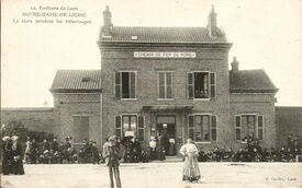 1914 - Gare - Gizy Gare