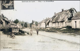 1905 - Grande rue - Gizy