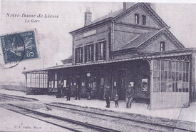 1910 - Gare - Gizy Gare