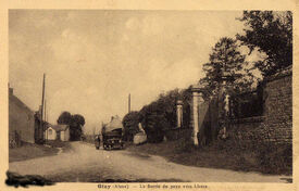 1930 - Route de Liesse - Gizy