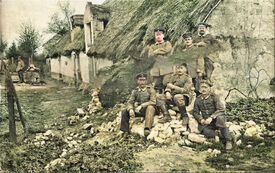 1916 - Rue du vivier - Gizy