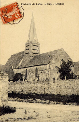 1920 - Eglise Saint Rémi - Gizy
