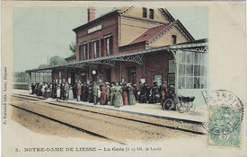1909 - Gare - Gizy Gare