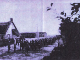 1914 - 1918 - Défilé des Allemands - Gizy