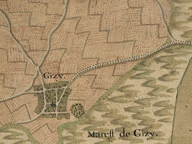1732 - Carte - Gizy