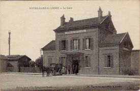 1909 - Gare - Gizy Gare