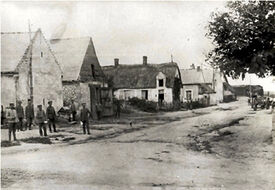 1917 - Route de Pierrepont - Gizy