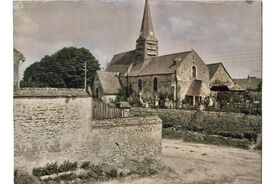1917 - Eglise - Gizy