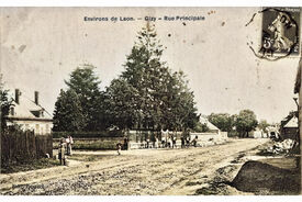 1909 - Rue principale - Gizy