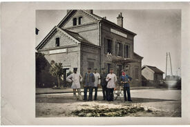 1916 - 1918 - Gare de Gizy
