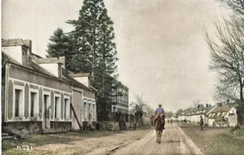1916 - Route nationale - Gizy