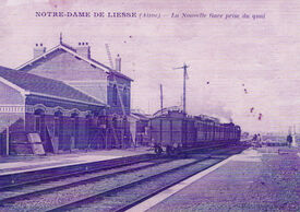 1921 - Nouvelle Gare - Gizy Gare